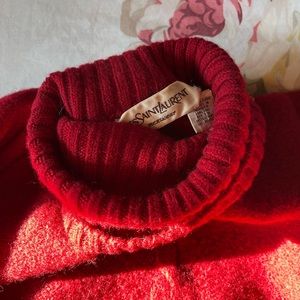 Vintage YSL wool knit